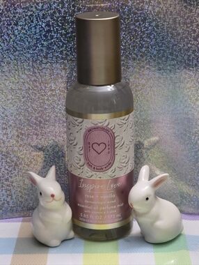 Bath & Body Works Inspire Love Rose + Vanilla Perfume Mist 5.85oz NEW